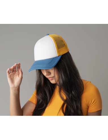 BEE-B639-Retro 5 Panel Trucker